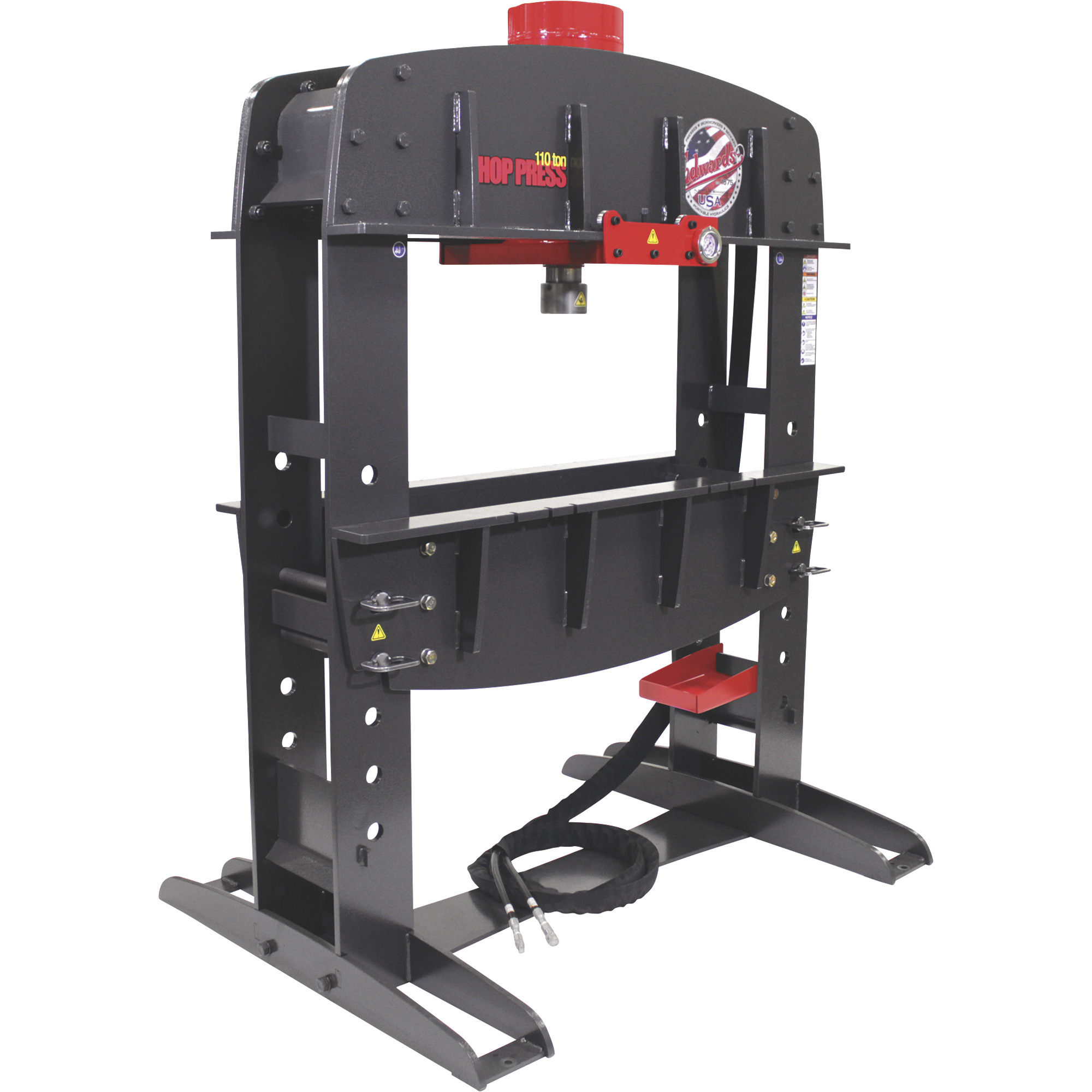 Edwards 110-Ton Shop Press with Porta Power, 3-Phase, 230 Volt, Model# HAT9020